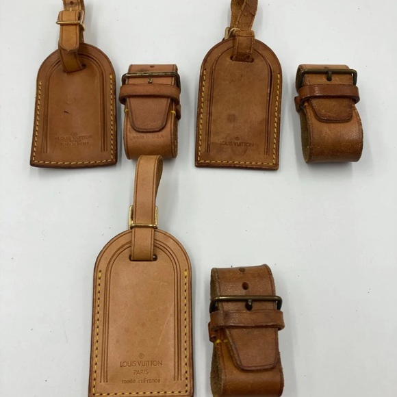 Authentic LOUIS VUITTON Name Tags & Belts - Picture 4 of 10